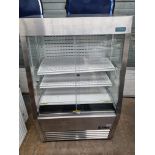 Polar CM287 G-Series Multideck Display Fridge with Lockable Sliding Doors Capacity 390 litres