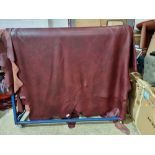 Palazzo Grenadine Leather Hide approximately 3.6mÂ² 2 x 1.8cm