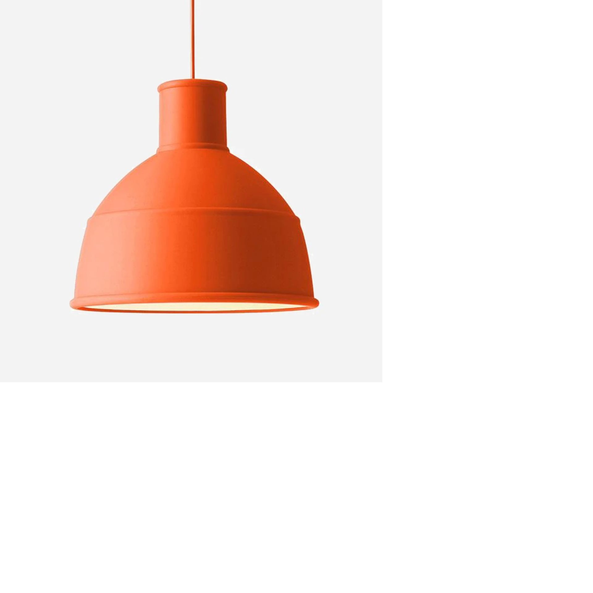 Unefol orange pendant enamel high bay industrial design classic pendant this industrial stylish - Image 2 of 2