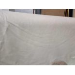 Yarwood Mustang White Leather Hide approximately 4.83mÂ² 2.3 x 2.1cm