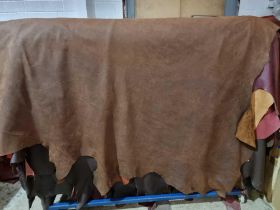 Brown Leather Hide approximately 4.18mÂ² 2.2 x 1.9cm
