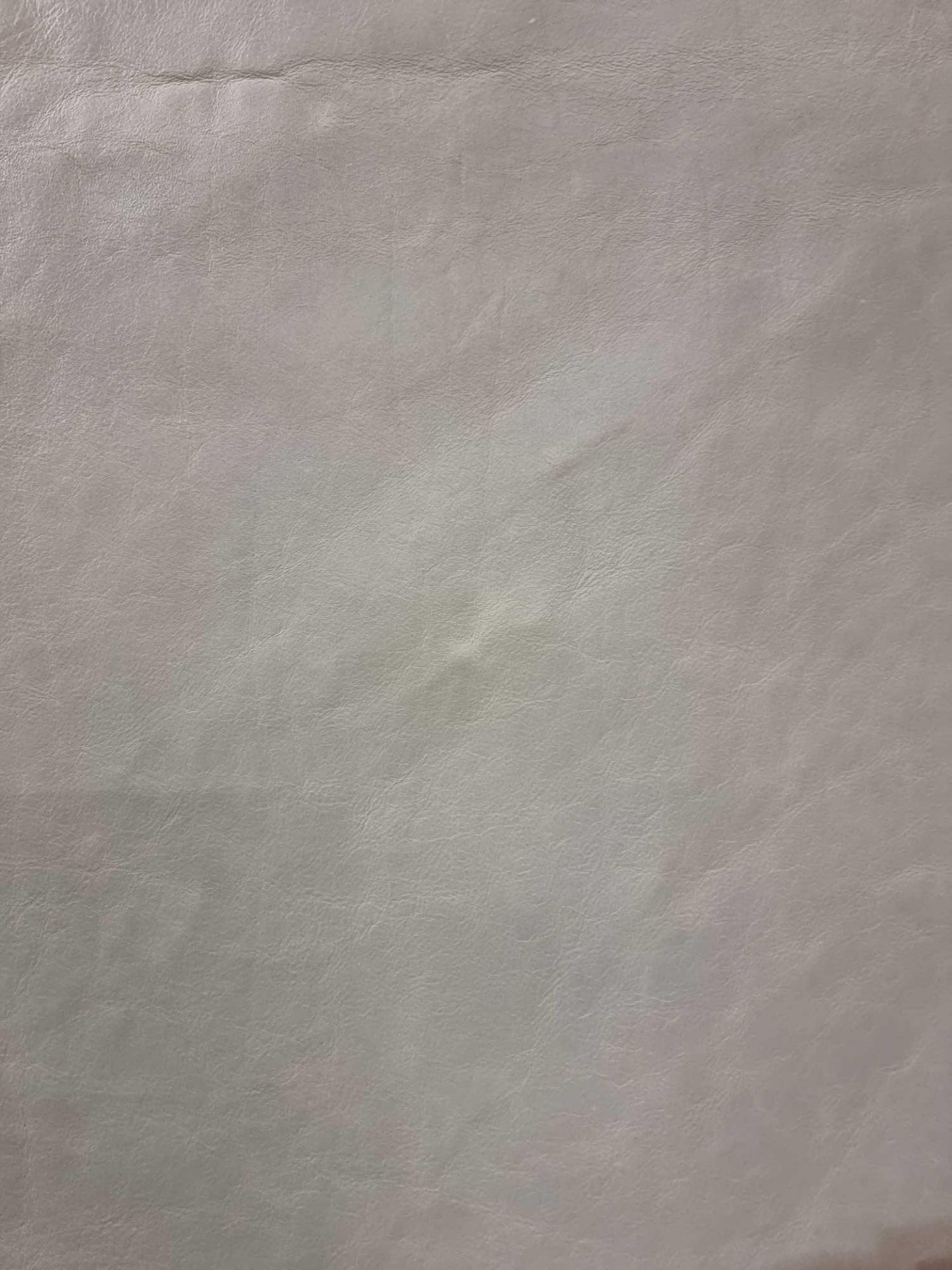 Yarwood Mustang White Leather Hide approximately 3.61mÂ² 1.9 x 1.9cm - Bild 2 aus 2