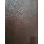 Chocolate Leather Hide approximately 3.57mÂ² 2.1 x 1.7cm