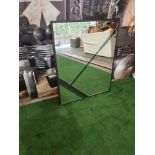 Metal Framed Accent Mirror 80 X 100cm (ST23)