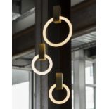 Halo Pendant Originally conceived as a graphical interpretation of effervescence, Halo is a series