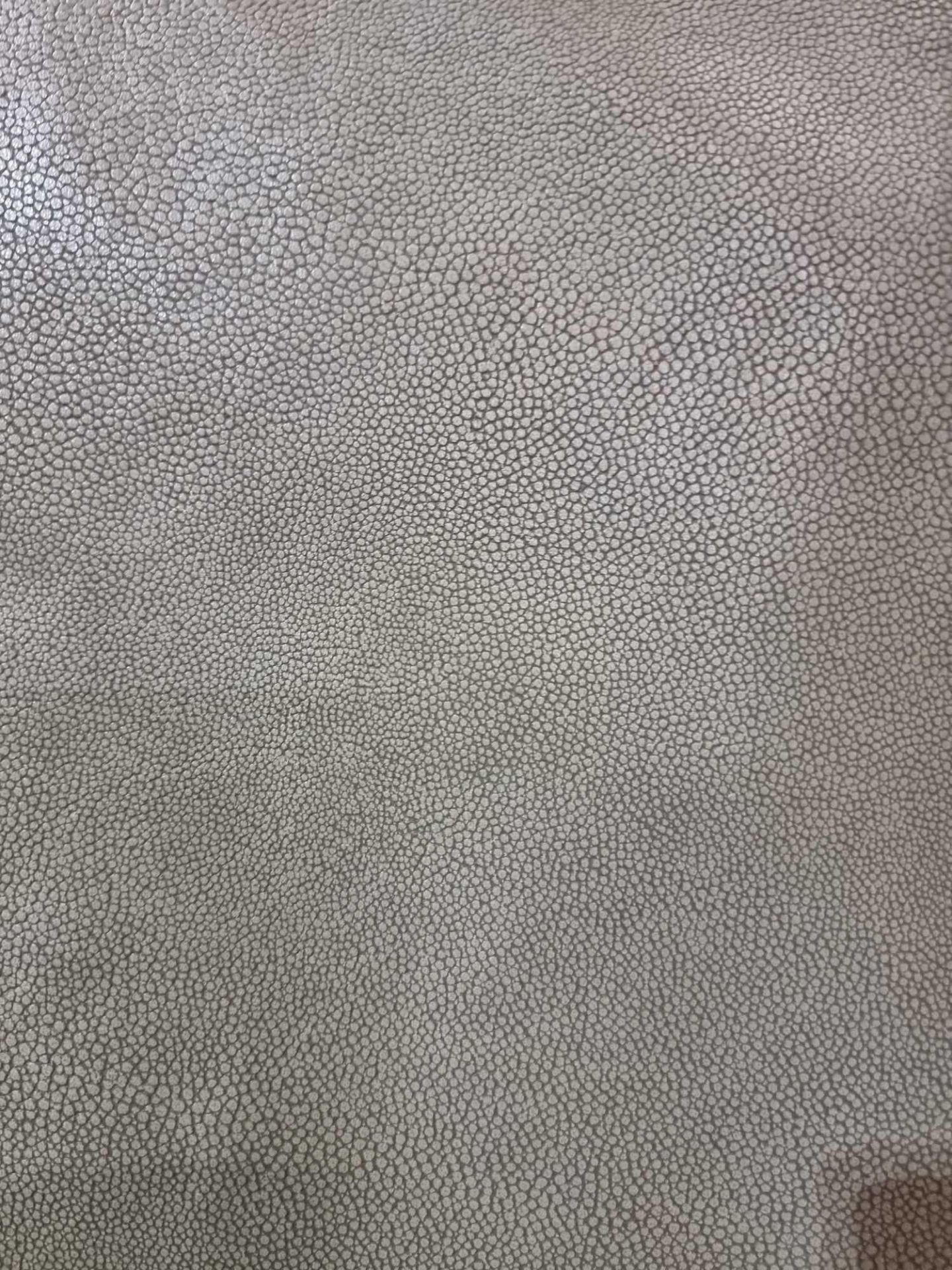 Sage Leather Hide approximately 3.57mÂ² 2.1 x 1.7cm - Image 2 of 2