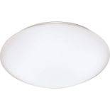 Verve Design LED white round flush light 27cm