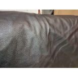 Duresta Midnight Silver Leather Hide approximately 2.4mÂ² 2 x 1.2cm
