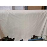 Yarwood Mustang White Leather Hide approximately 5.06mÂ² 2.3 x 2.2cm