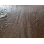 Mastrotto Dakota Chocolate Leather Hide approximately 3.8mÂ² 2 x 1.9cm