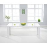 Atlanta 200cm White High Gloss Dining TableAtlanta Collection The Atlanta collection is all about