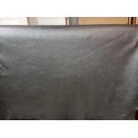Duresta Midnight Silver Leather Hide approximately 4.37mÂ² 2.3 x 1.9cm
