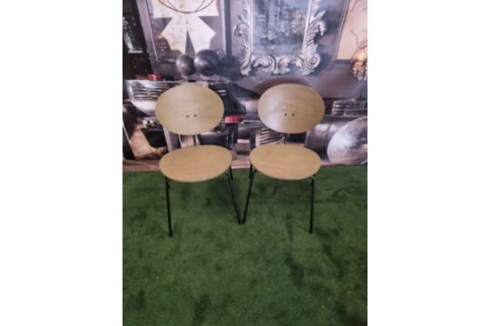 A Set Of 2 x Sidcup Dining Chair Grey The Sidcup Natural Dining Chair Offers A Modern Design The