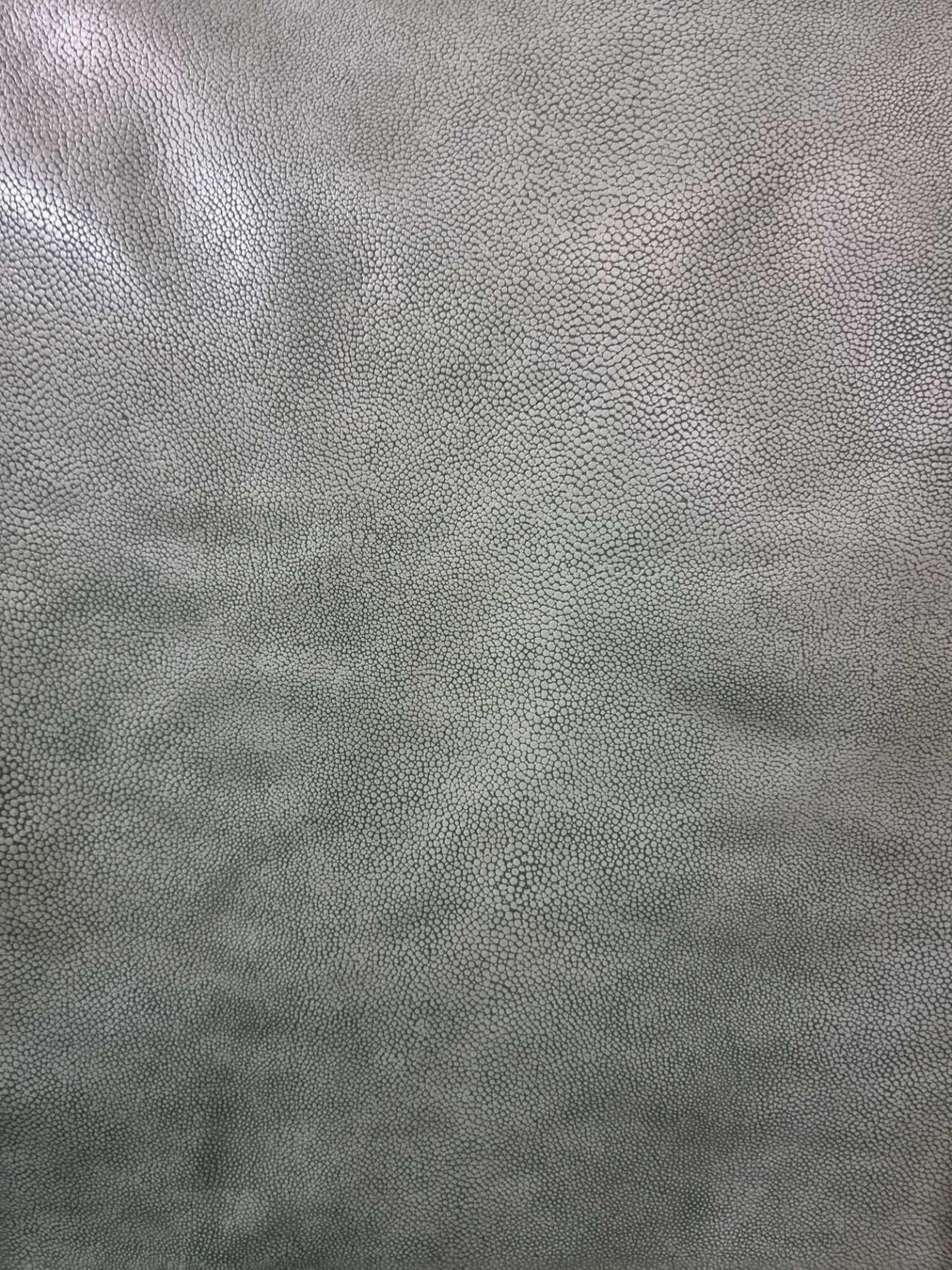 Sage Leather Hide approximately 3.6mÂ² 2 x 1.8cm - Image 2 of 3