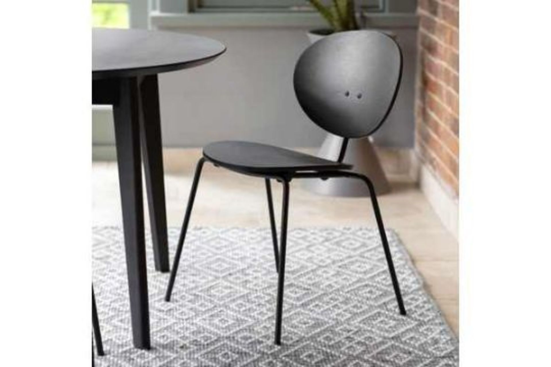 Sidcup Dining Chair Black The Sidcup Natural Dining Chair Offers A Modern Design The Sidcup Dining