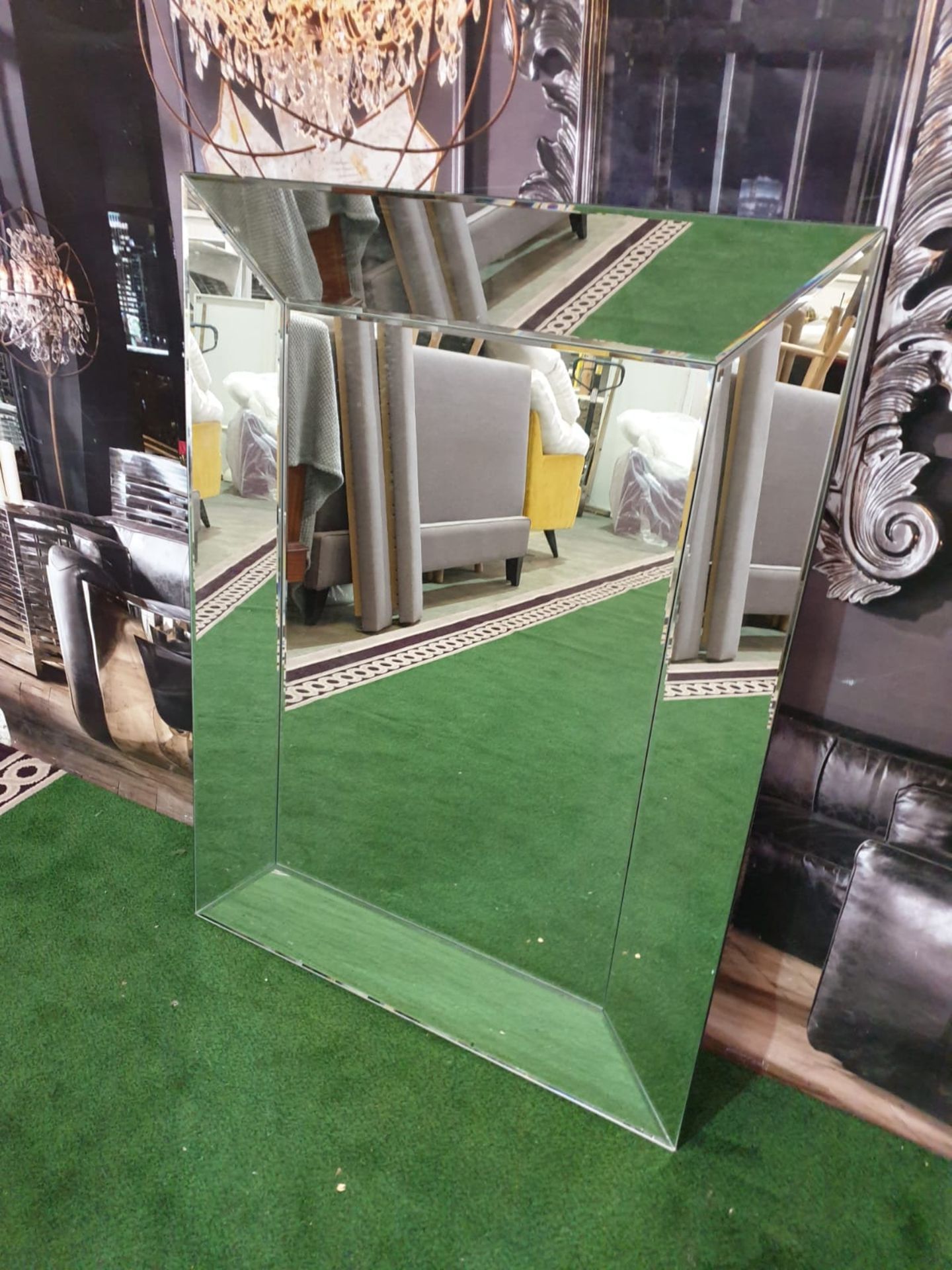 A Bevelled Accent Mirror 120 X 90cm (ST26)