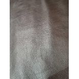 Chocolate Leather Hide approximately 5.2mÂ² 2.6 x 2cm
