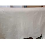 Yarwood Mustang White Leather Hide approximately 4.2mÂ² 2.1 x 2cm