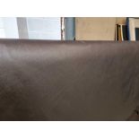 Duresta Casino Bronze Leather Hide approximately 4.62mÂ² 2.2 x 2.1cm