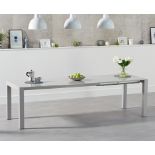 Joseph Extending Light Grey High Gloss Dining TablJoseph Collection The Joseph collection of