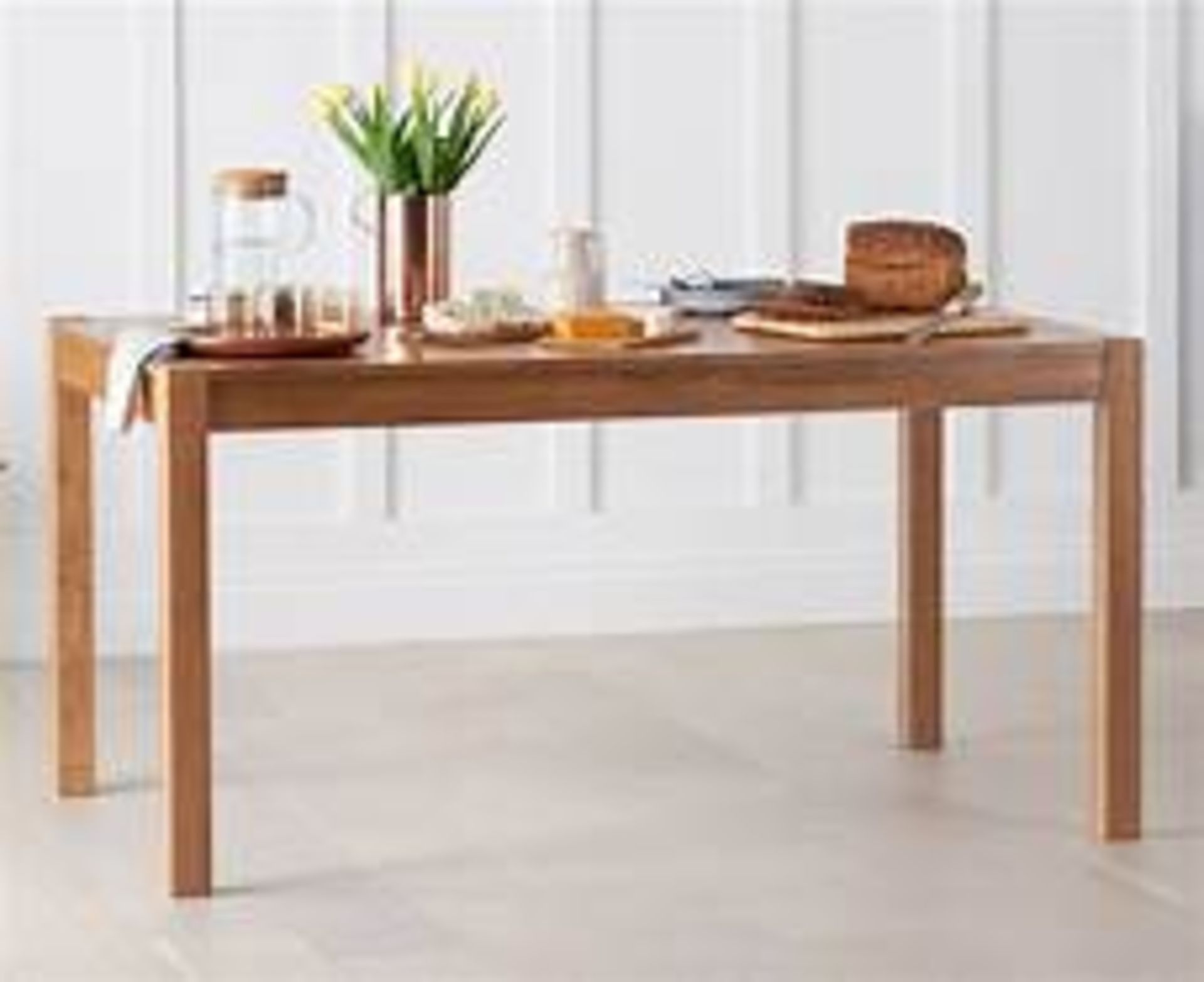 Oxford Solid Oak 150cm Dining Table The Oxford collection, exhibiting classic, timeless design and