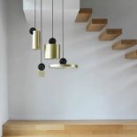 Lola V4 Round LED Pendant Light a carefully crafted pendant of geometric shapes, each in their own