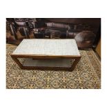 Starbay Sisal Rectangular Coffee Table The Angular Boldly Sized Coffee Table Becomes Surprisingly