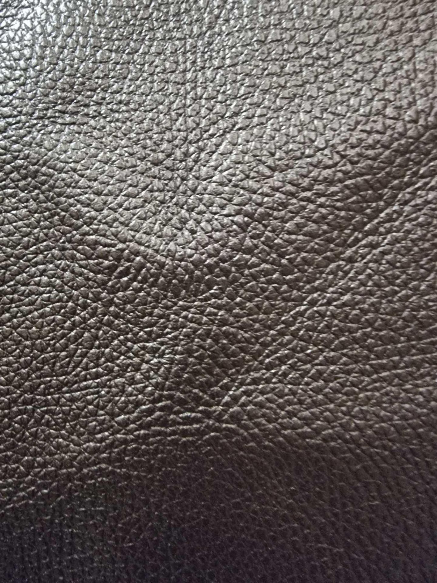 Duresta Casino Bronze Leather Hide approximately 3.96mÂ² 2.2 x 1.8cm