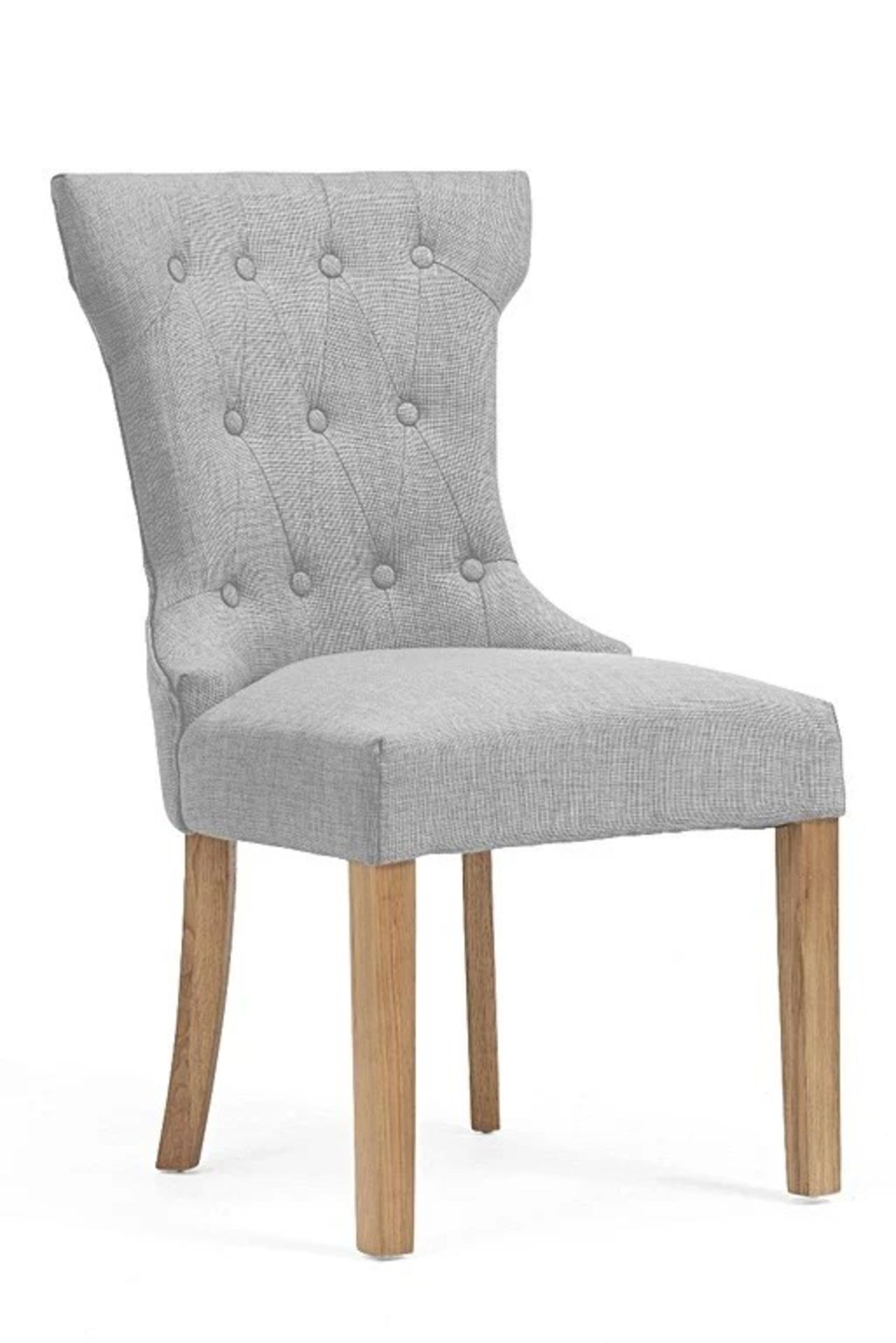 A set of 2 x Camille Grey Dining Chairs The Camille collection exudes high-end style, worthy of