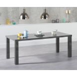 Atlanta 200cm Dark Grey High Gloss Dining Table The Atlanta collection is all about practicality and