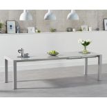 Joseph Extending Light Grey High Gloss Dining TableJoseph Collection The Joseph collection of