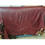 Palazzo Grenadine Leather Hide approximately 4.83mÂ² 2.3 x 2.1cm ( Hide No,163)