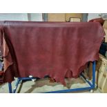 Palazzo Grenadine Leather Hide approximately 3.78mÂ² 2.1 x 1.8cm ( Hide No,60)