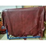 Palazzo Grenadine Leather Hide approximately 4.4mÂ² 2.2 x 2cm ( Hide No,47)