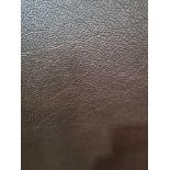Mastrotto Hudson Chocolate Leather Hide approximately 4.75mÂ² 2.5 x 1.9cm ( Hide No,128)