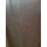 Chocolate Leather Hide approximately 4.18mÂ² 2.2 x 1.9cm ( Hide No,139)