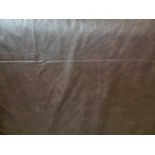 Trim International Memphis Brown Leather Hide approximately 4.62mÂ² 2.2 x 2.1cm ( Hide No,186)