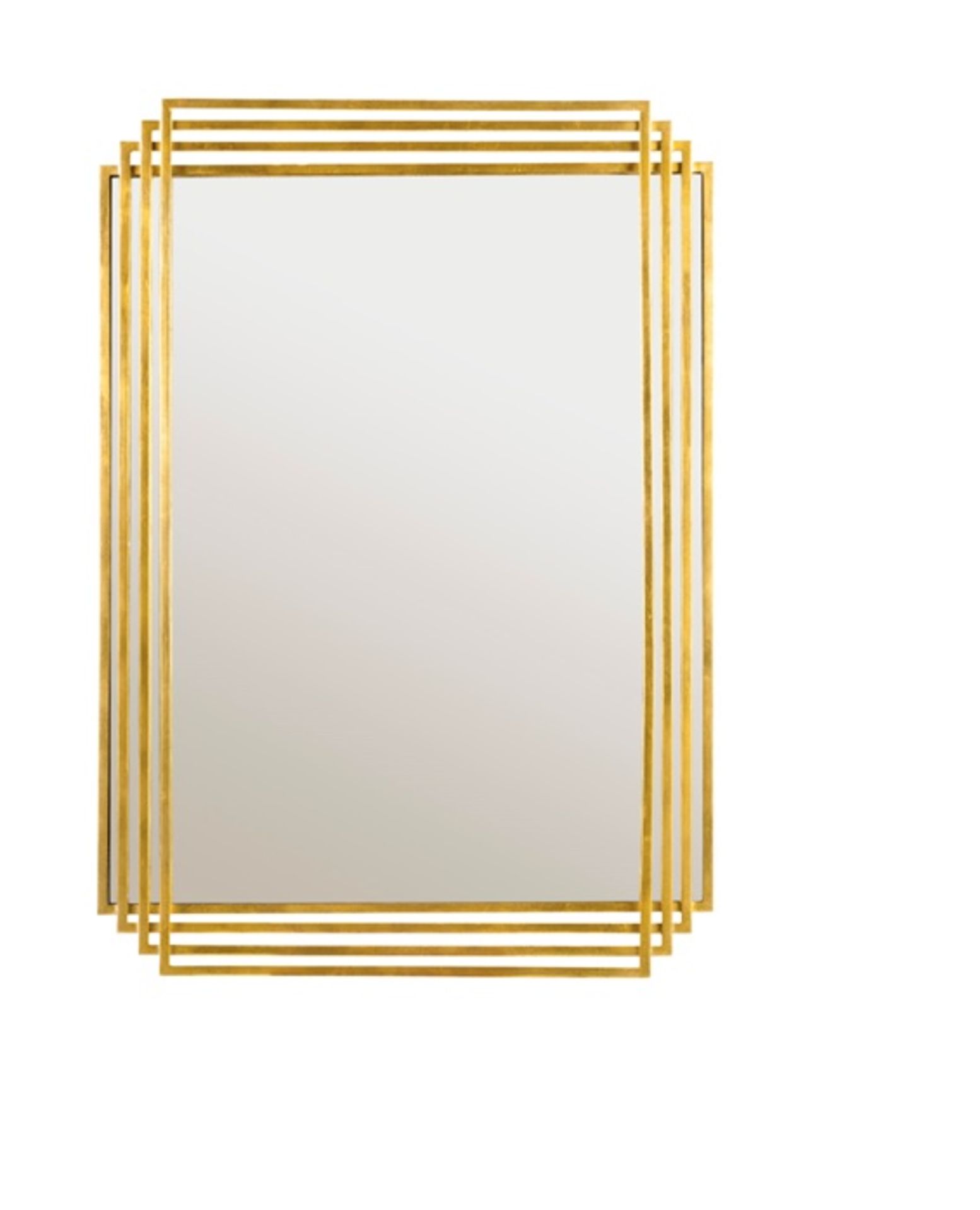 Luxor  Mirror- A Splash Of Opulence On Any Wall Will Be Created By This Gilt Leafed Mirror 105 x x