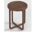 Asher Side Table- Crafted From Solid Black American Walnut This Side Table Is Stylish In Its