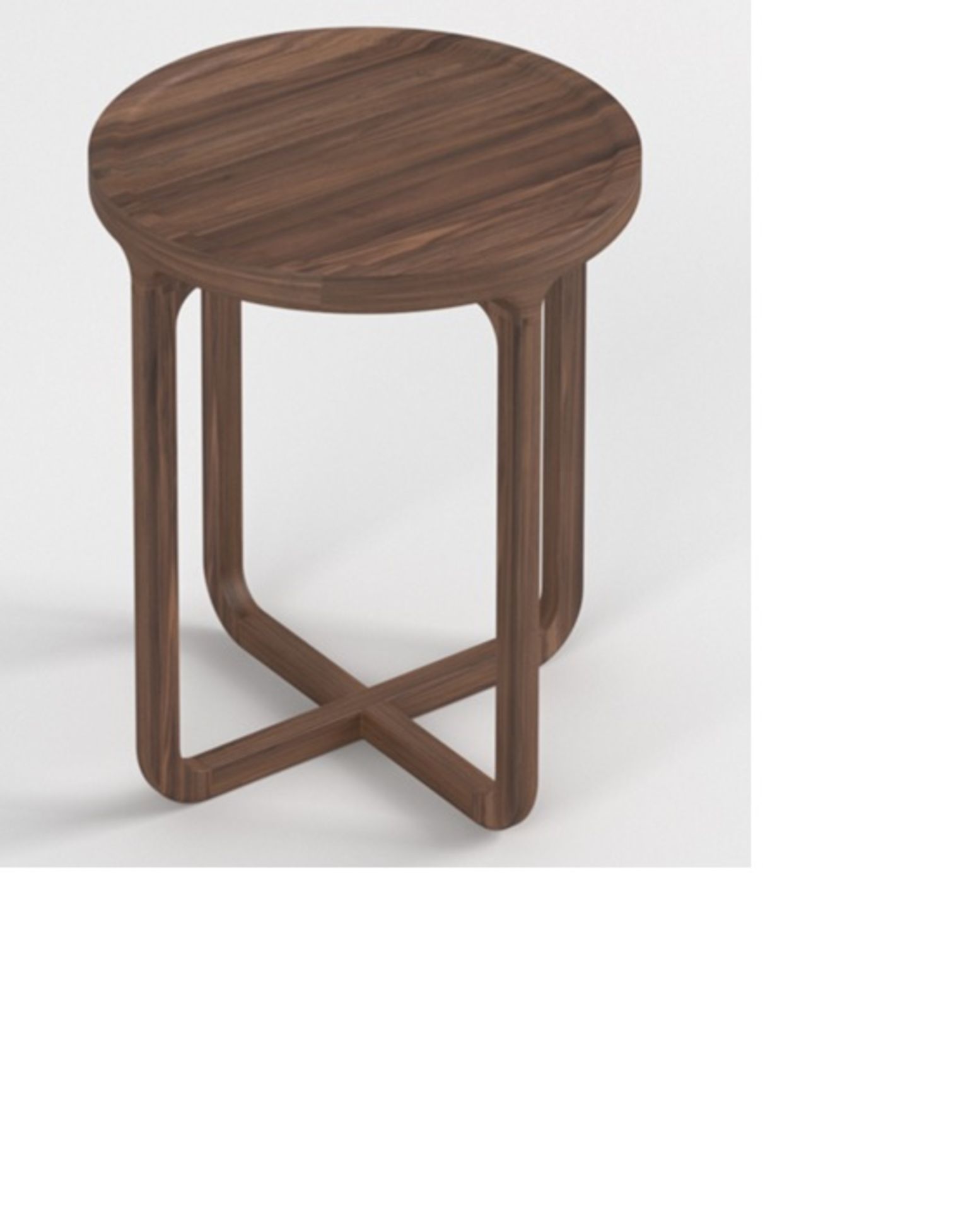 Asher Side Table- Crafted From Solid Black American Walnut This Side Table Is Stylish In Its