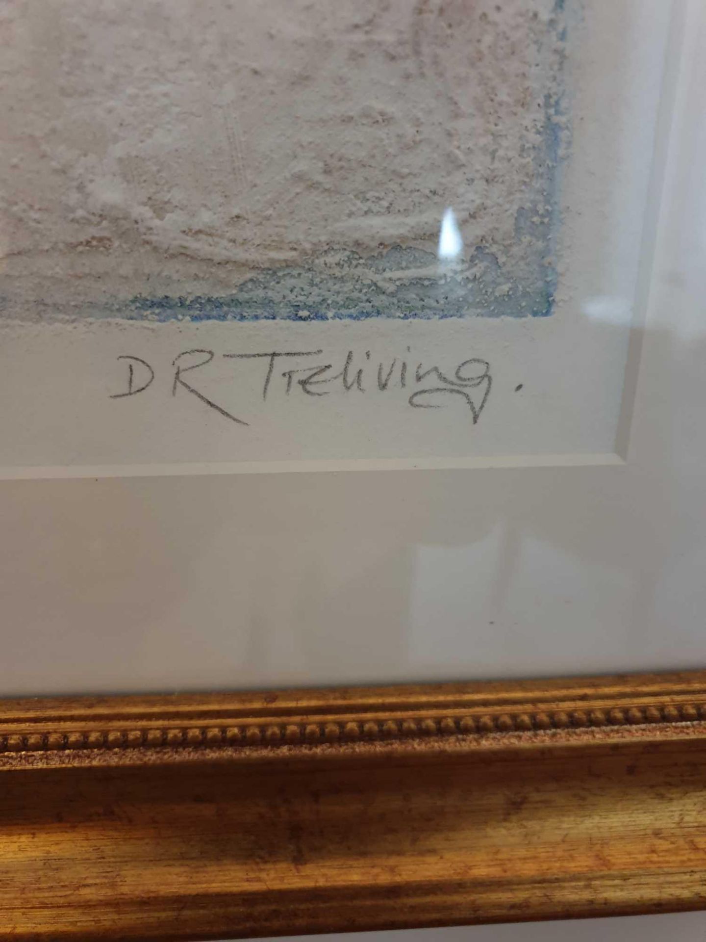 Deborah Treliving (English) Original Abstract Print Signed And Framed 60 x 80cm - Bild 2 aus 4