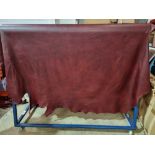 Palazzo Grenadine Leather Hide approximately 5.25mÂ² 2.5 x 2.1cm ( Hide No,62)