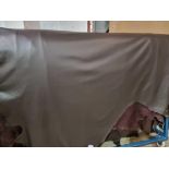 Yarwood Hammersmith Chocolate Leather Hide approximately 3.78mÂ² 2.1 x 1.8cm ( Hide No,247)