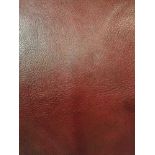 Palazzo Grenadine Leather Hide approximately 4.56mÂ² 2.4 x 1.9cm ( Hide No,123)