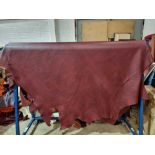 Palazzo Grenadine Leather Hide approximately 4.18mÂ² 2.2 x 1.9cm ( Hide No,61)