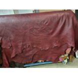 Palazzo Grenadine Leather Hide approximately 5.04mÂ² 2.4 x 2.1cm ( Hide No,162)