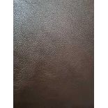 Chocolate Brown Leather Hide approximately 3.23mÂ² 1.9 x 1.7cm ( Hide No,203)