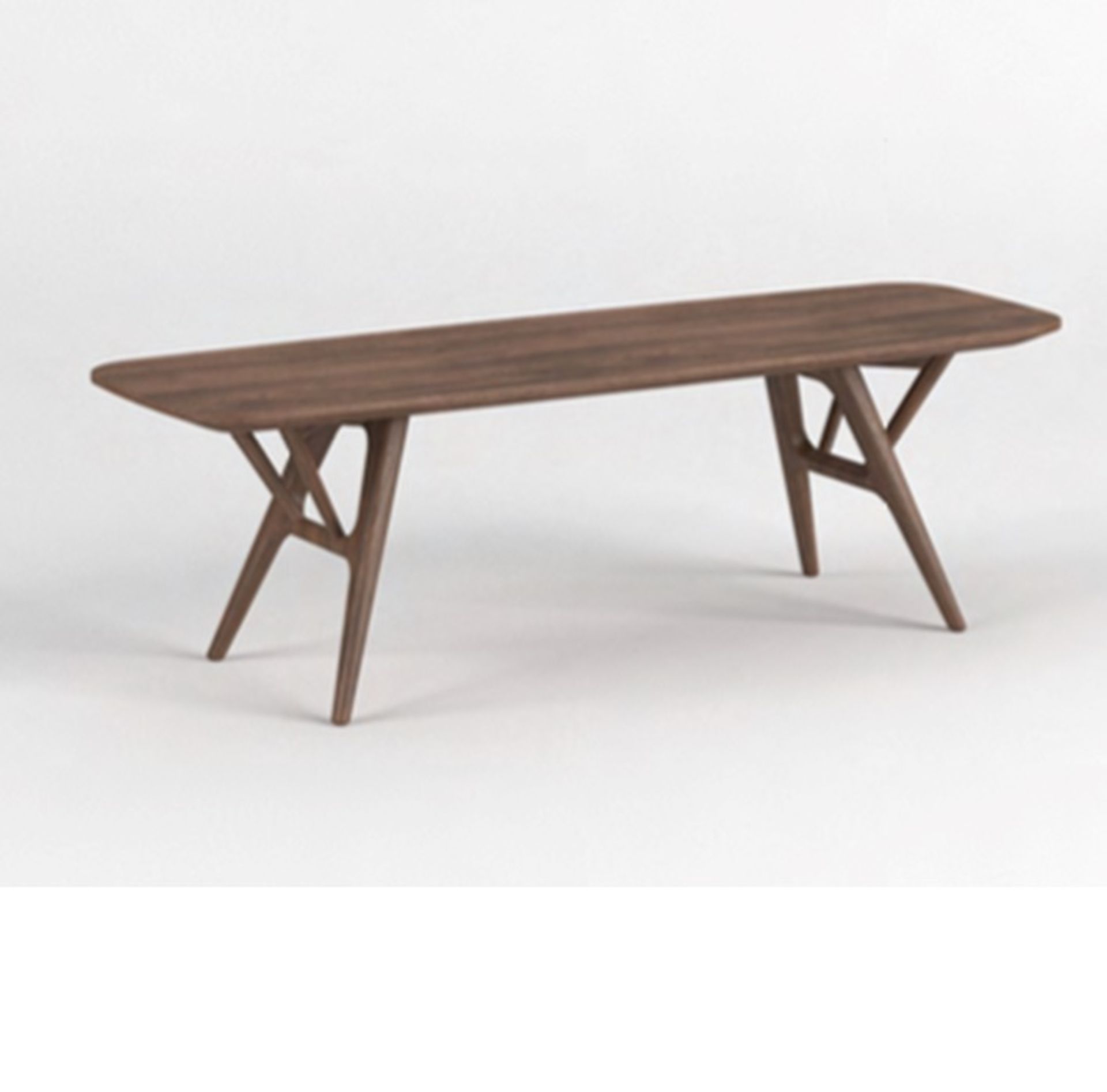 Asher Bench- Crafted From Solid And Veneer Black American Walnut, This Bench Will Fit Well Into A