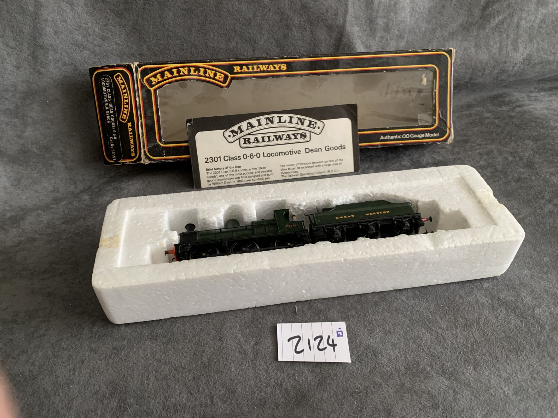 Mainline 54157 Class 2301 Dean Goods 0-6-0 2538 In BR Black With Early Emblem OO Gauge (1:76 Scale)