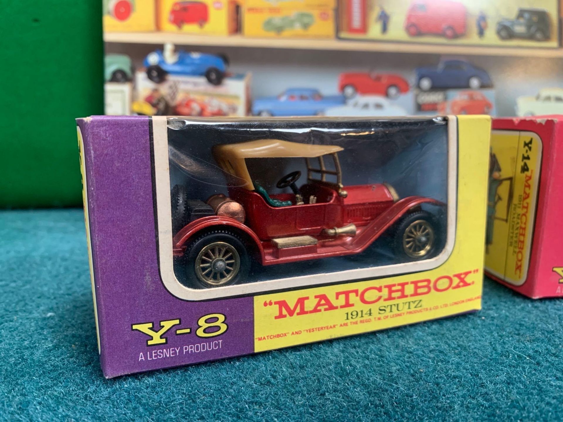 3 X Matchbox Models Of Yesteryear 1914 Stutz Y-8 1911 Maxwell Roadster Y-14 1909 Opel Coupe Y-4 - Image 5 of 9